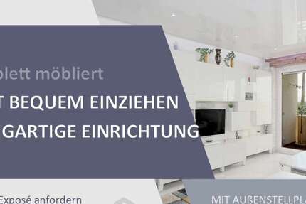 KOMPLETT MÖBLIERT | BalkonWohnung ready to move in