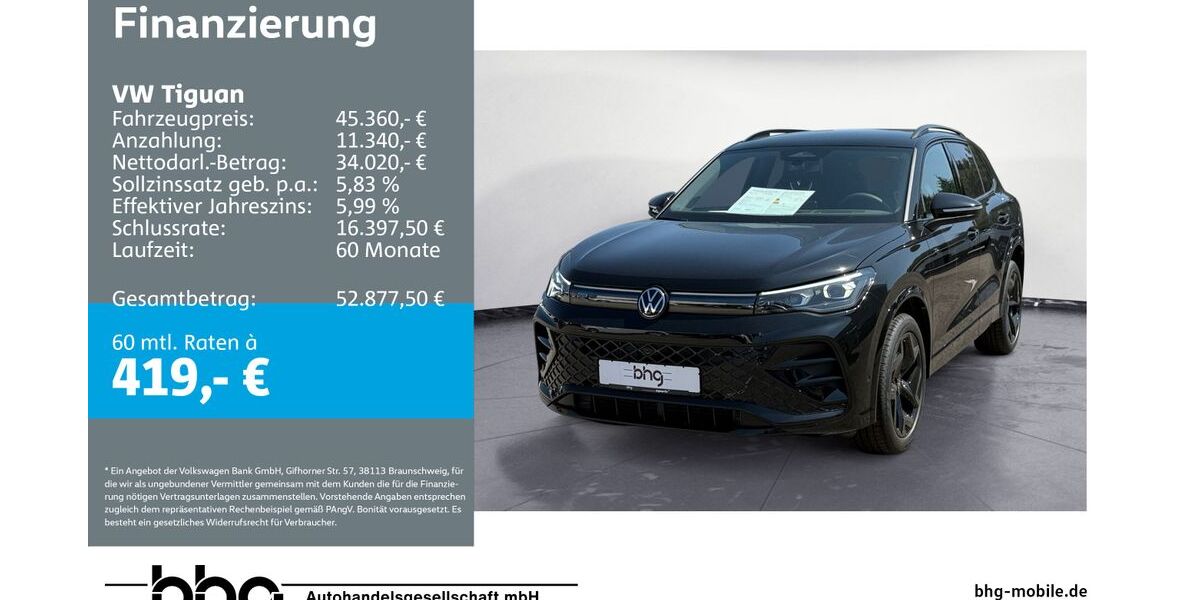 VW Tiguan 10.318 km 45.360 &euro; Balingen 72336