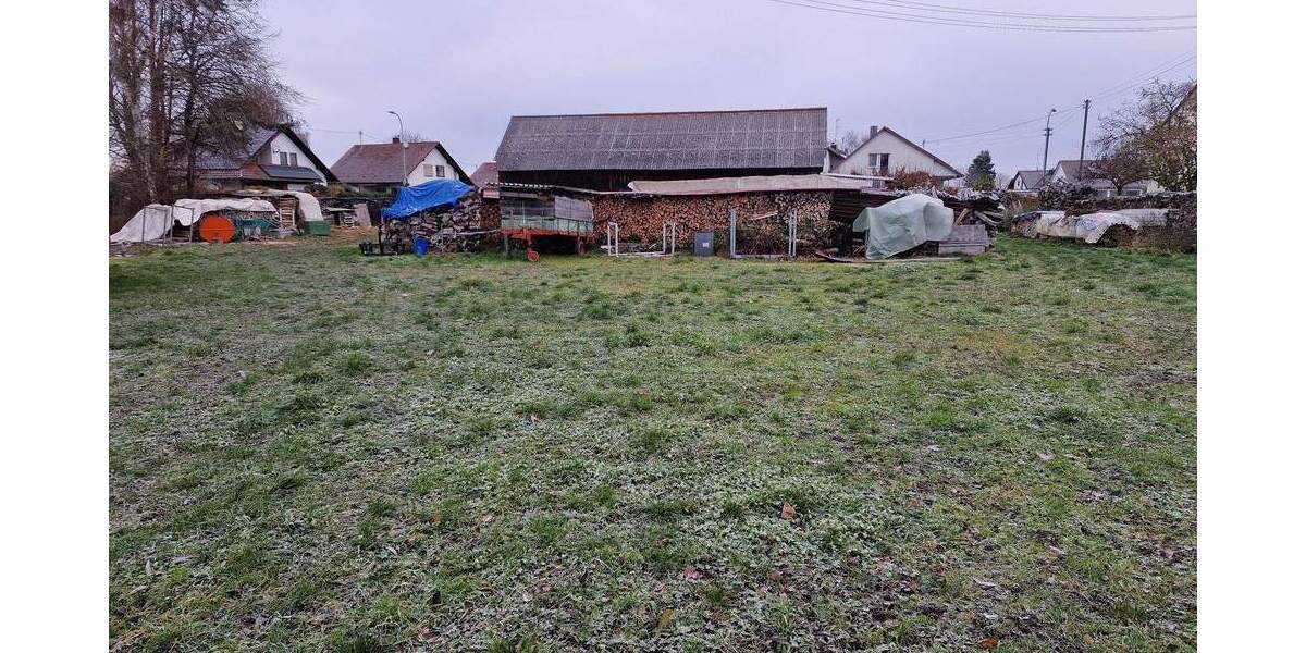 VERKAUFT - Großes Grundstück in zentraler Ortslage von Bad Schussenried -OT Reichenbach 1 zimmer