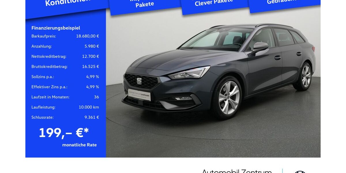 Seat Leon 99.005 km 18.680 &euro; Leverkusen 51379