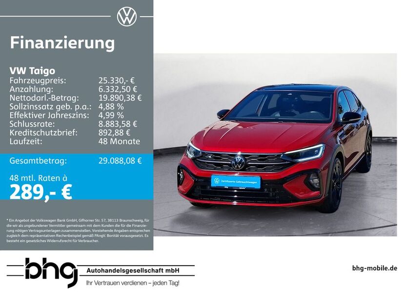 VW Taigo 34.727 km 25.330 € Kehl 77694