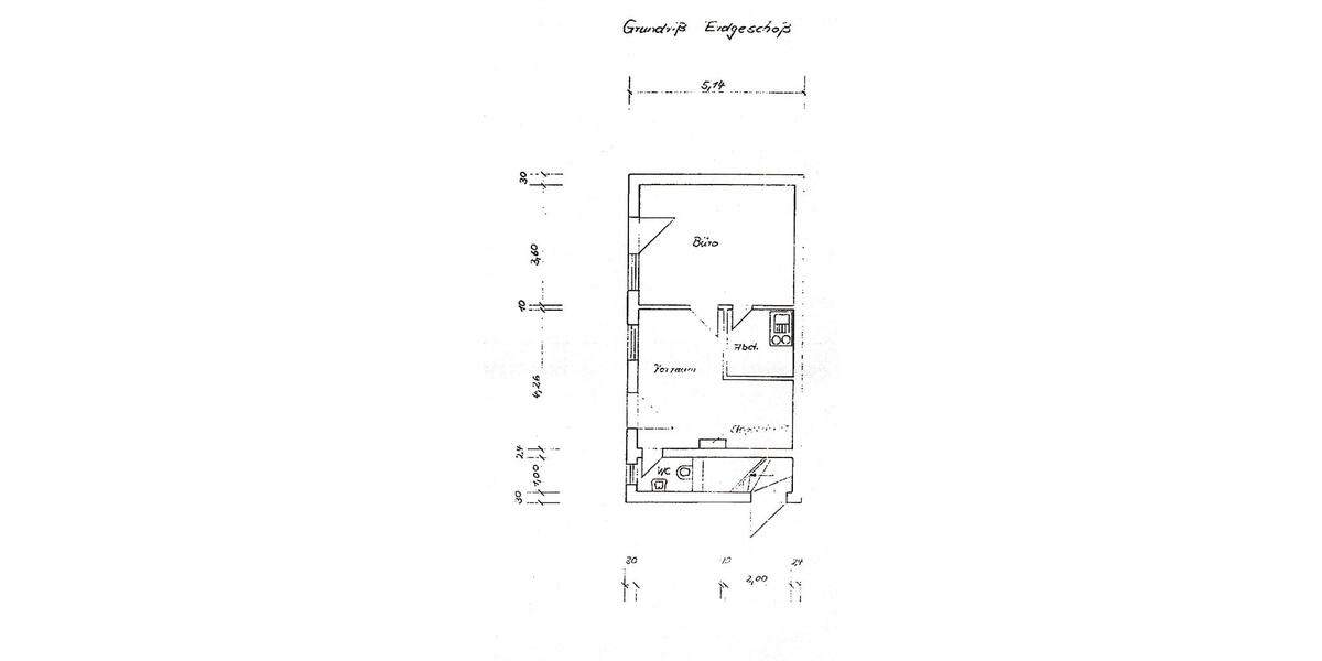 Kleines Hinterhaus auf 2 Etagen m. Grünfläche in Gera-Zwötzen! - Maisonettenwohnung Gera Zwötzen | Angebot:27341569