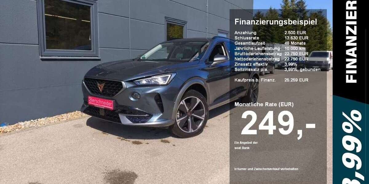 Cupra Formentor 53.556 km 25.259 &euro; Riedenburg 93339
