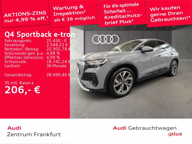 Audi Q4 e-tron 35.224 km 25.450 &euro; Frankfurt am Main 60314