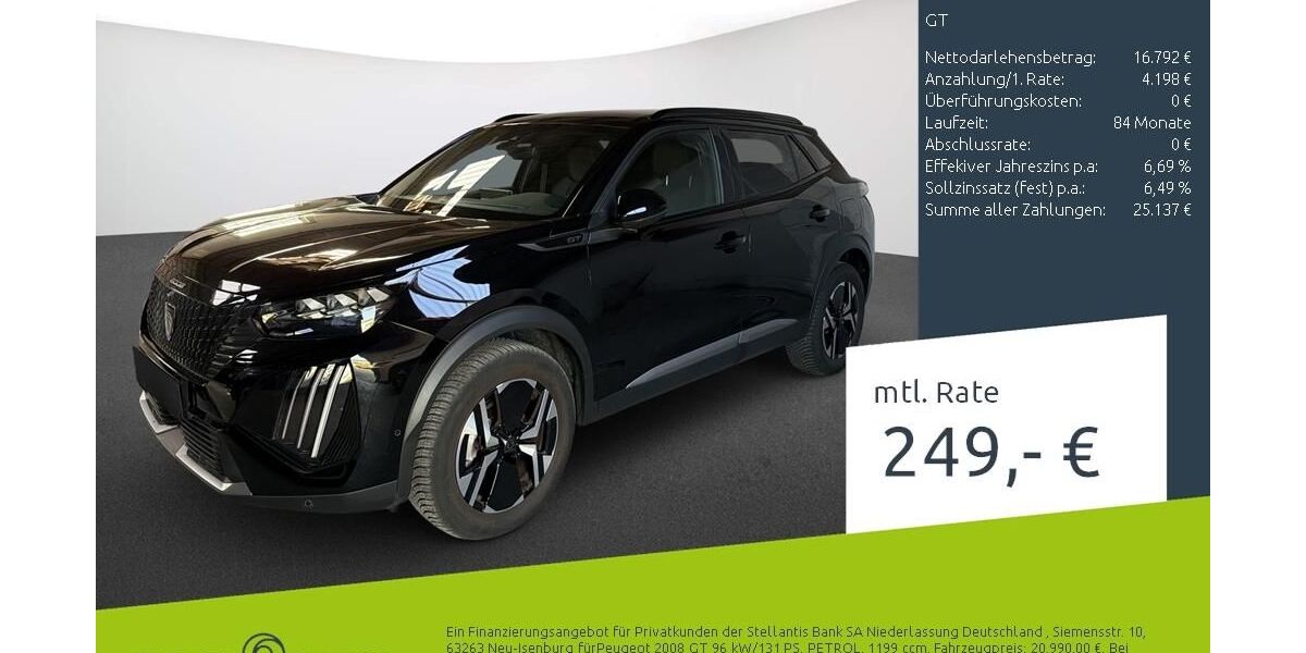 Peugeot 2008 19.381 km 20.990 &euro; Dülmen 48249