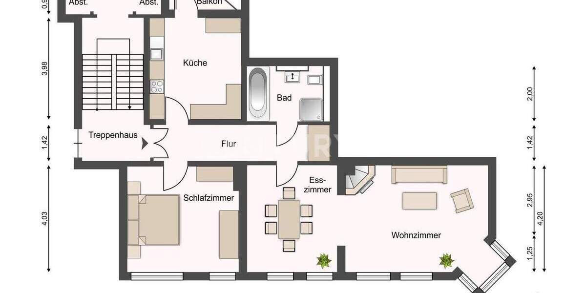 Licht. Luft. Lage 3 zimmer