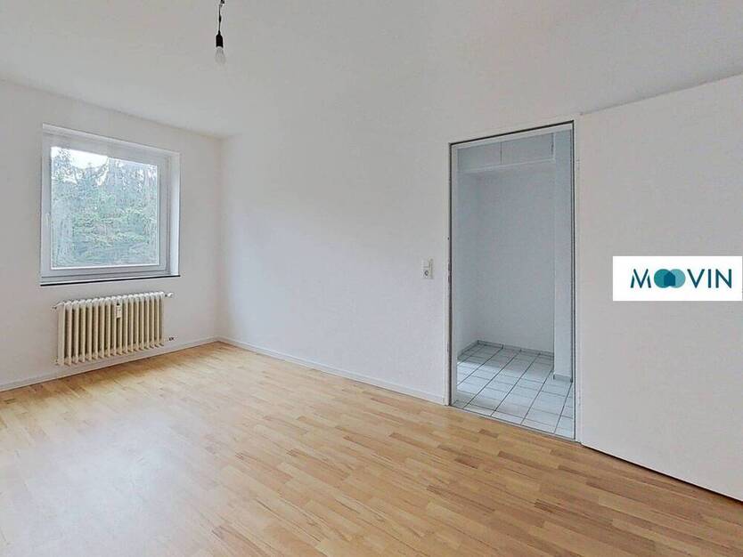 Grün genießen im Leimenweg - 2-Zimmer-Wohnung mit Loggia und Balkon zum Innenhof