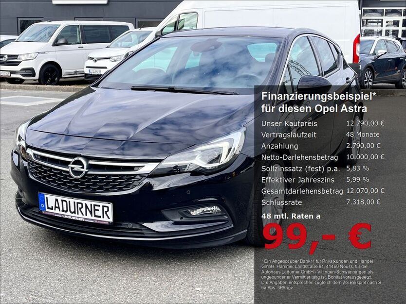 Opel Astra 94.300 km 12.790 € Villingen-Schwenningen 78052