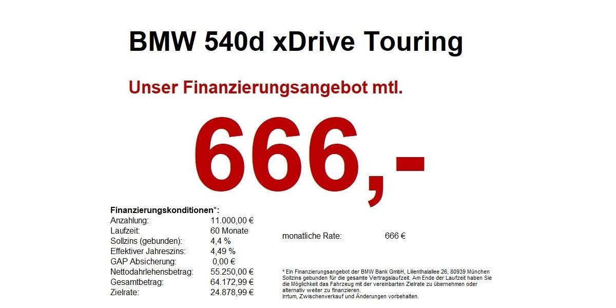 BMW 540 26.950 km 66.250 &euro; Miltenberg 63897