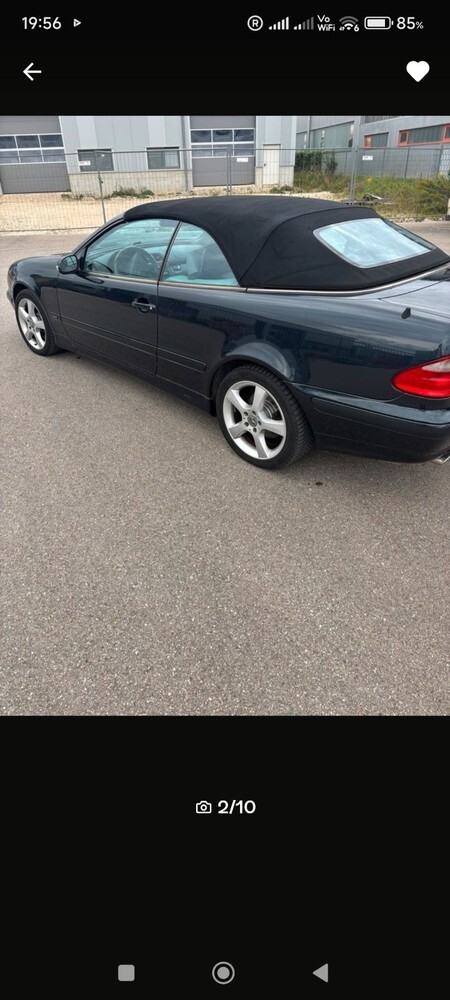 Mercedes-Benz CLK230 CAPRIO 254.000 km 2.300 € Dietenheim 89165