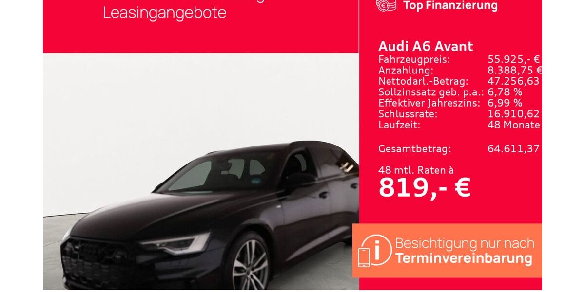 Audi A6 16.973 km 55.925 &euro; Seevetal 21217