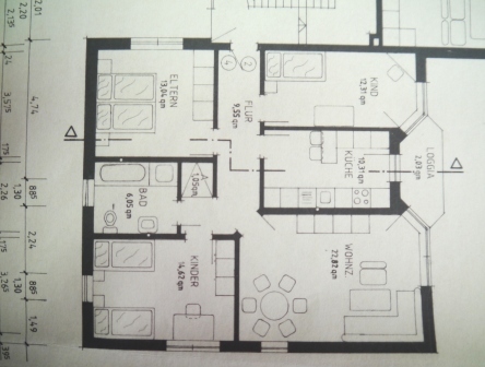 Lage-Heiden 90,72 qm 4-ZKBBalkon ab 01.11.2025