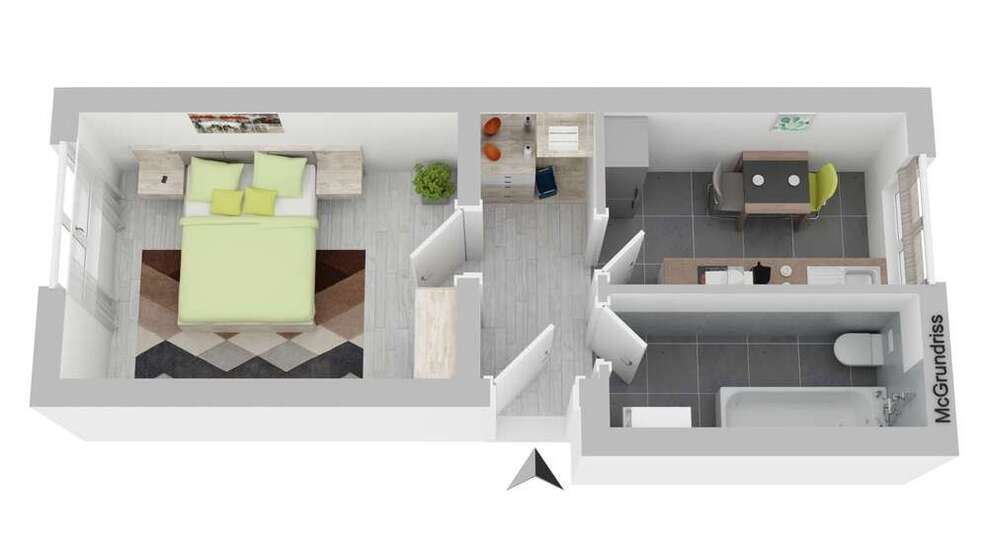 Wohnung zum Mieten in Wuppertal 299 € 26.12 m²