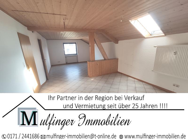 3 Zi. DG Wohnung mit Küche, Gartenmitbenutzung und Stellplatz - Etagenwohnung Weisendorf | Angebot:24351111
