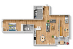 Etagenwohnung Bamberg Bamberg-Ost - 3 Zimmer, 96 m&sup2;, 1.150&euro; | Angebot:26319153