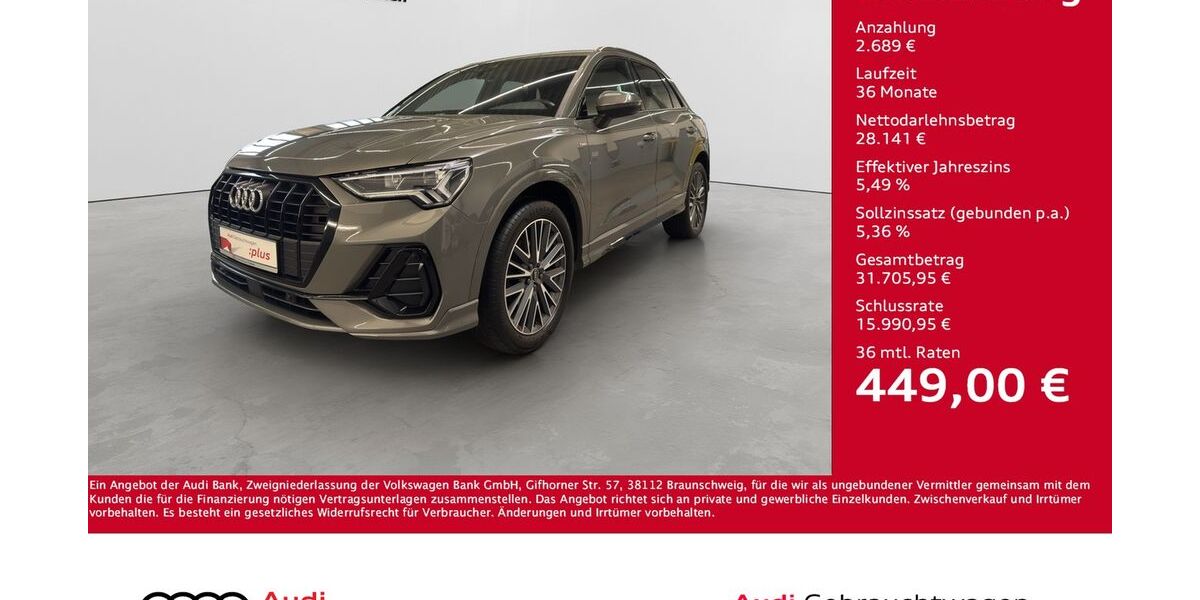Audi Q3 96.179 km 30.830 &euro; Giessen 35394