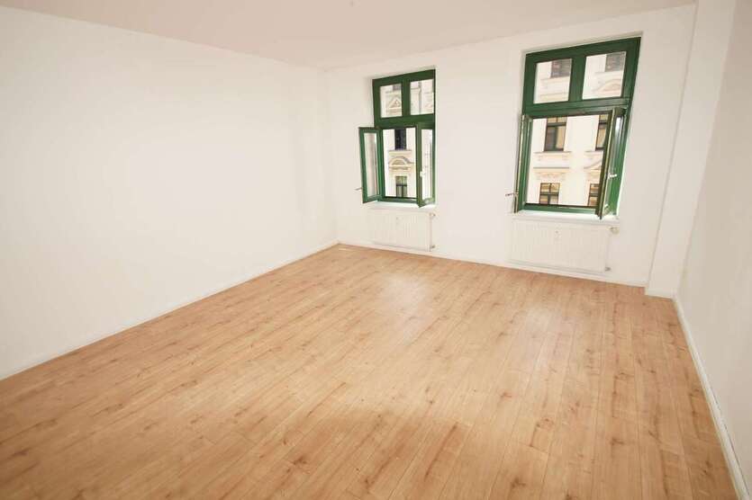 Leipzig, Anger-Crottendorf - Altbauflair trifft Natur – 3-Zi-Whg mit Balkon und grünem Hofblick 3 zimmer