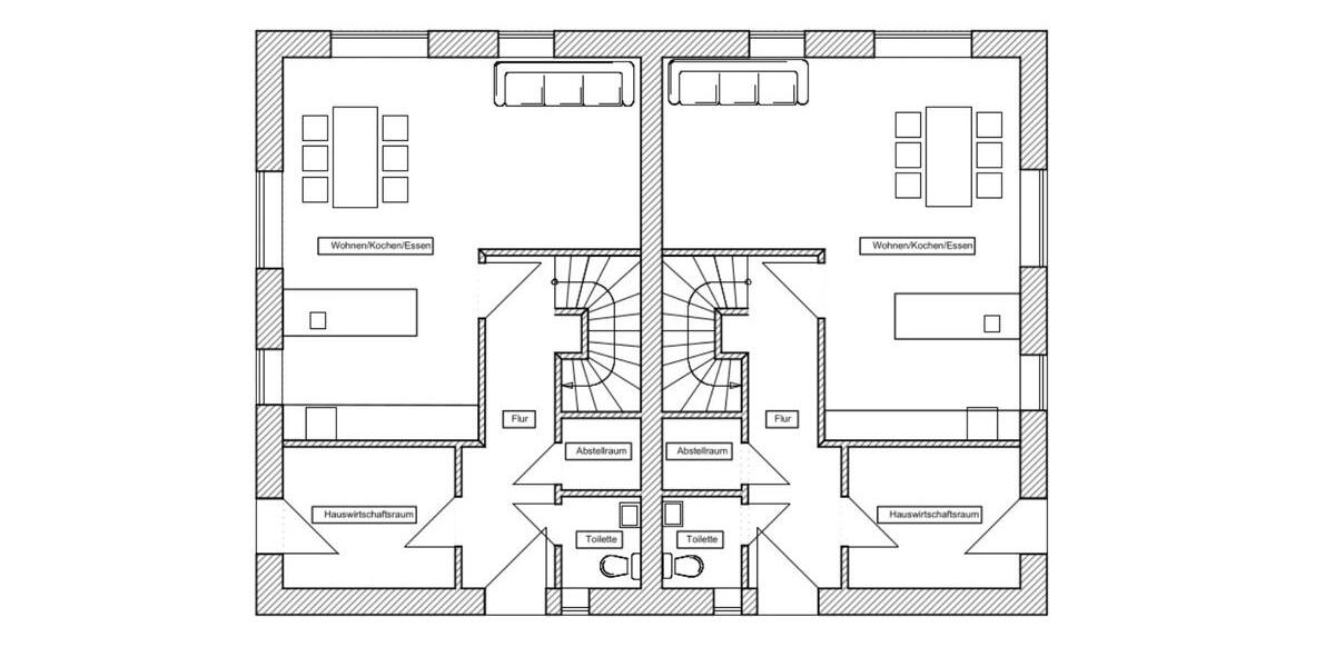 Doppelhaushälfte Neubau KfW 40 Erstbezug 5 zimmer