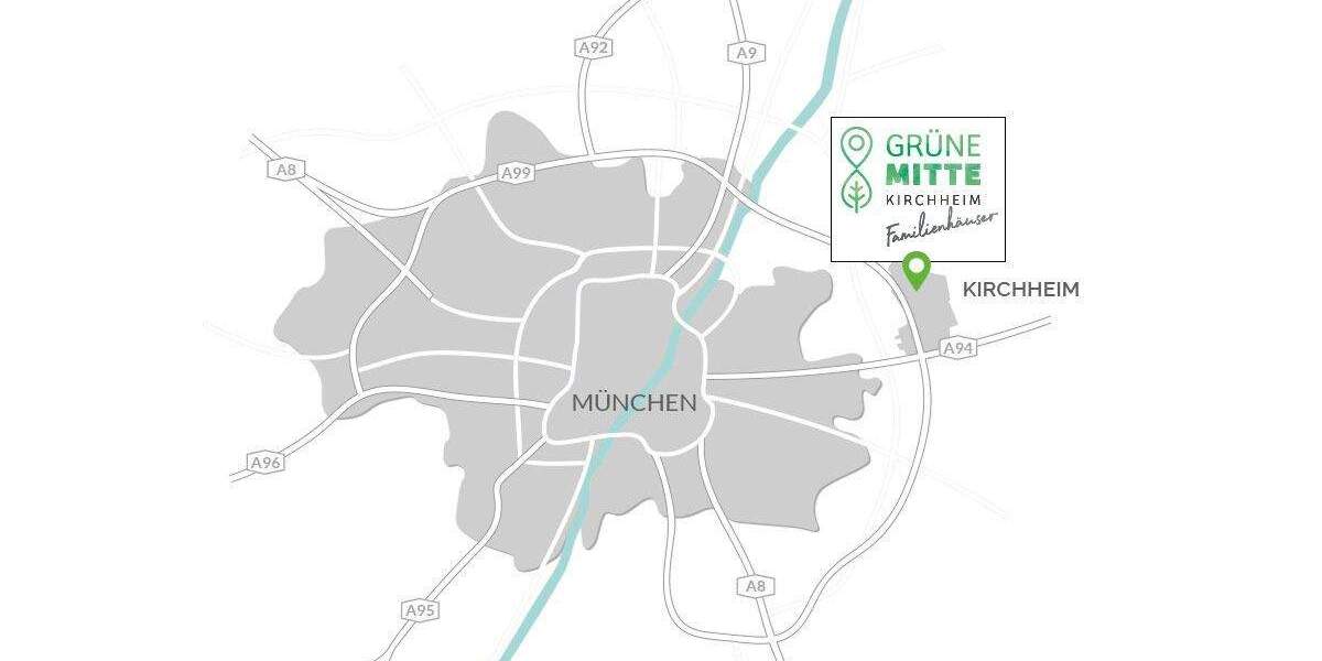 Reihenmittelhaus Kirchheim Heimstetten - 4 Zimmer, 114 m&sup2;, 989.000&euro; | Angebot:24683560