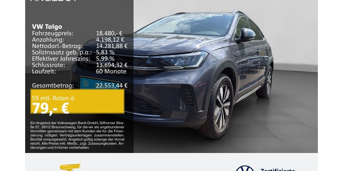 VW Taigo 2.275 km 17.780 &euro; Castrop-Rauxel 44575