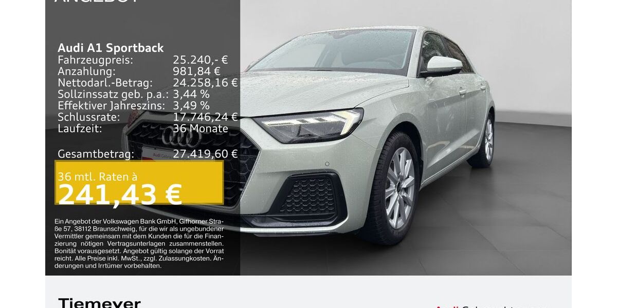 Audi A1 2.877 km 24.970 &euro; Oberhausen 46047