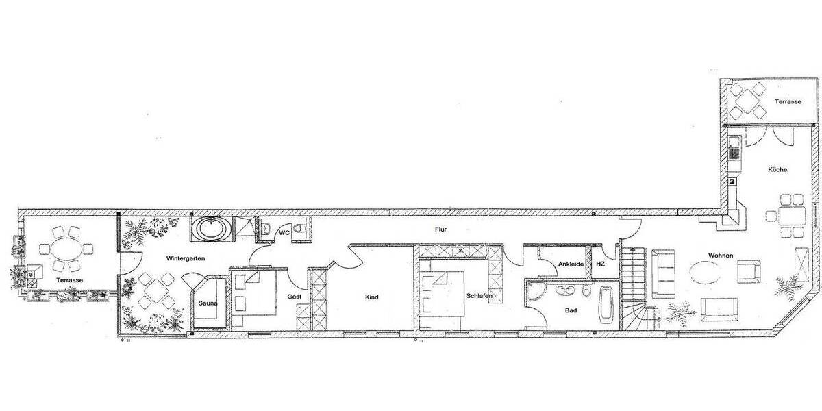 Etagenwohnung Gera Bieblach-Ost - 4 Zimmer, 198 m&sup2;, 1.500&euro; | Angebot:26891815