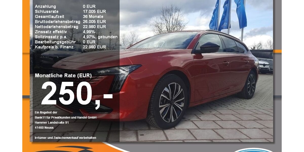 Peugeot 508 23.340 km 22.980 &euro; Neustadt / Donau 93333