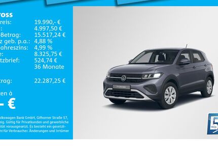 VW T-Cross 5.592 km 19.741 &euro; München 80935
