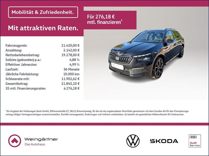 Skoda Kamiq 64.600 km 21.420 € Miesbach 83714