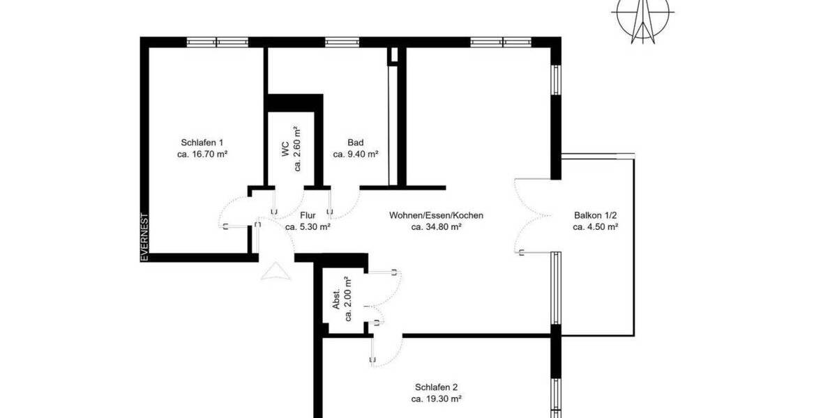 Etagenwohnung List auf Sylt - 3 Zimmer, 94 m&sup2;, 737.660&euro; | Angebot:26892936