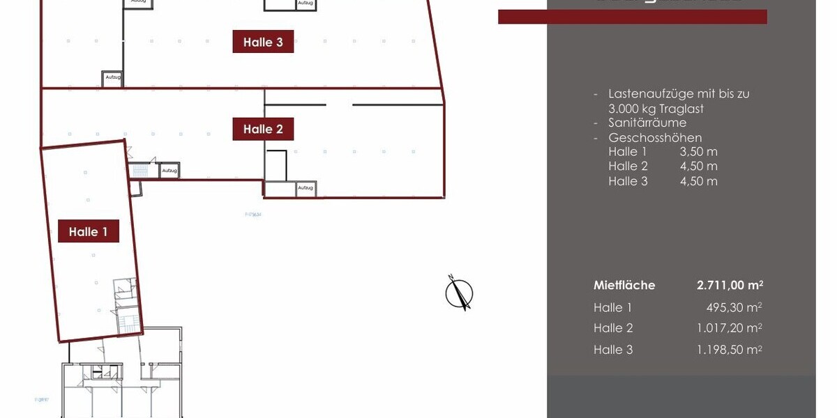 Lagerflächen in Augsburg 1. OG mit Lastenaufzug teilbar - Gewerbeobjekt Augsburg Bergheim | Angebot:26949067