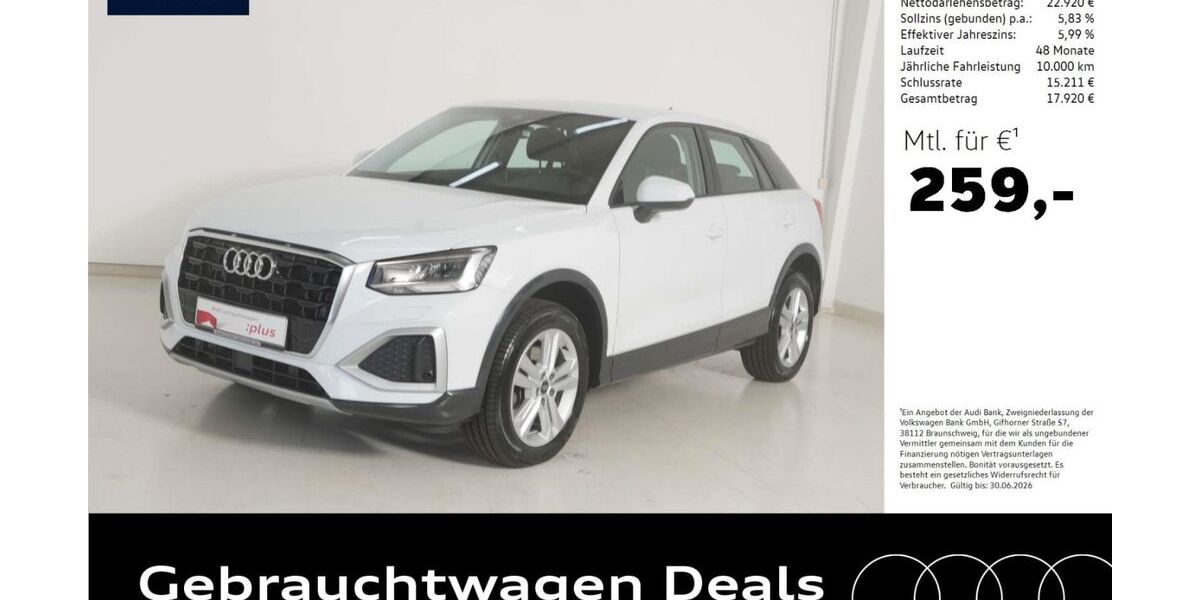 Audi Q2 50.657 km 26.980 &euro; Pilsach 92367