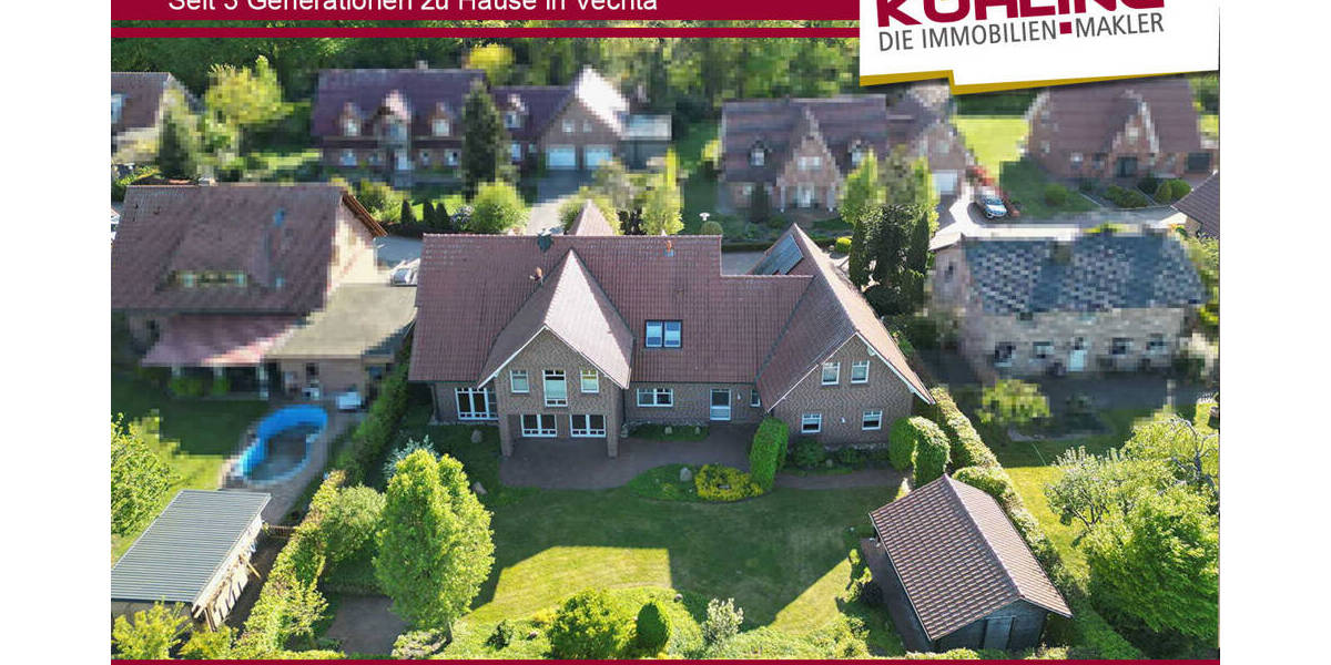 Einfamilienhaus Vechta - 7 Zimmer, 280 m&sup2;, 578.000&euro; | Angebot:26487306