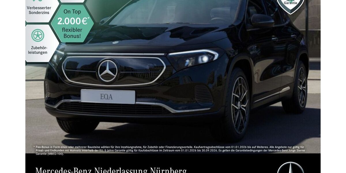 Mercedes-Benz EQA 21.360 km 33.990 &euro; Nürnberg 90429