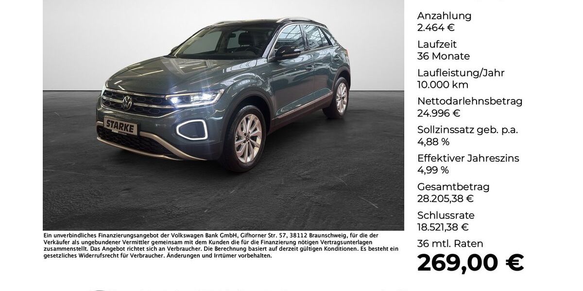 VW T-Roc 14.667 km 27.150 &euro; Osnabrück 49078