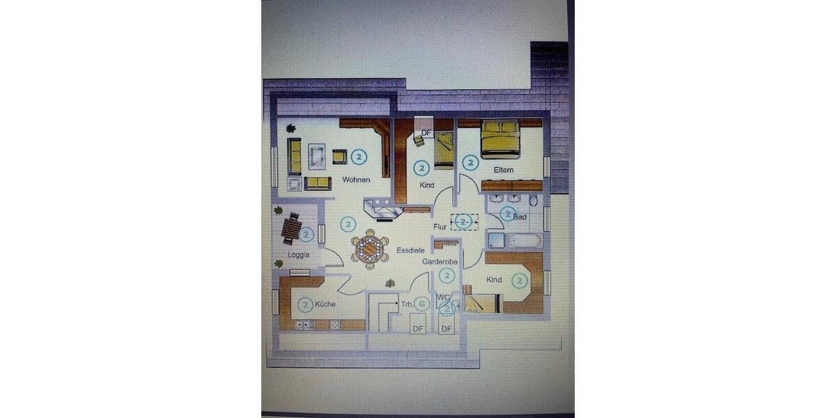 Dachgeschoßwohnung Laupheim - 4 Zimmer, 108 m&sup2;, 340.000&euro; | Angebot:26865370