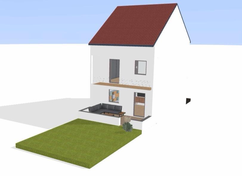 Renoviertes Reihenmittelhaus mit Garten in Offenburg zu vermieten