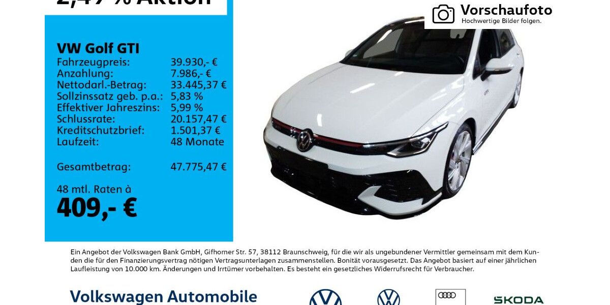 VW Golf 14.636 km 39.930 &euro; Leipzig 04277