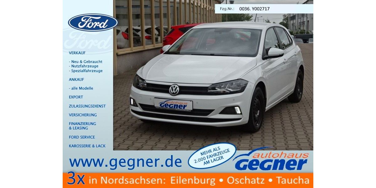 VW Polo 108.367 km 9.299 &euro; Eilenburg 04838