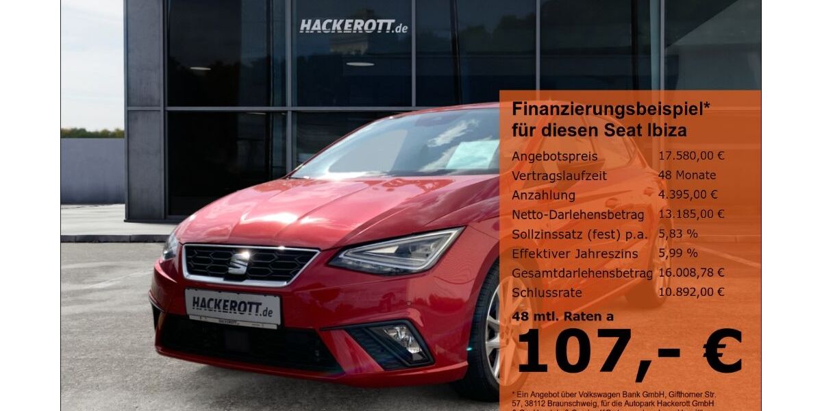 Seat Ibiza 46.431 km 17.580 € Laatzen 30880