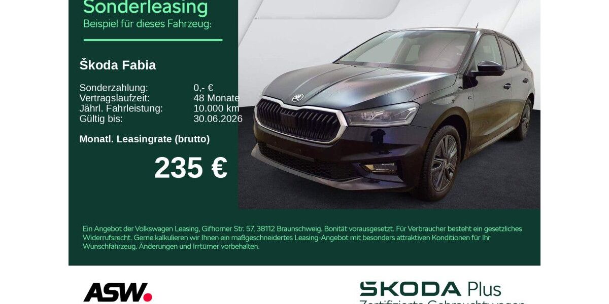 Skoda Fabia 15.600 km 22.430 &euro; Sinsheim 74889