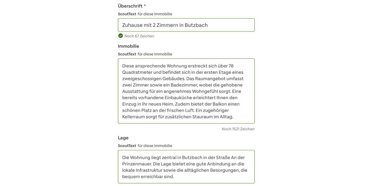 Etagenwohnung Butzbach - 1 Zimmer, 78 m&sup2;, 320.000&euro; | Angebot:26868824