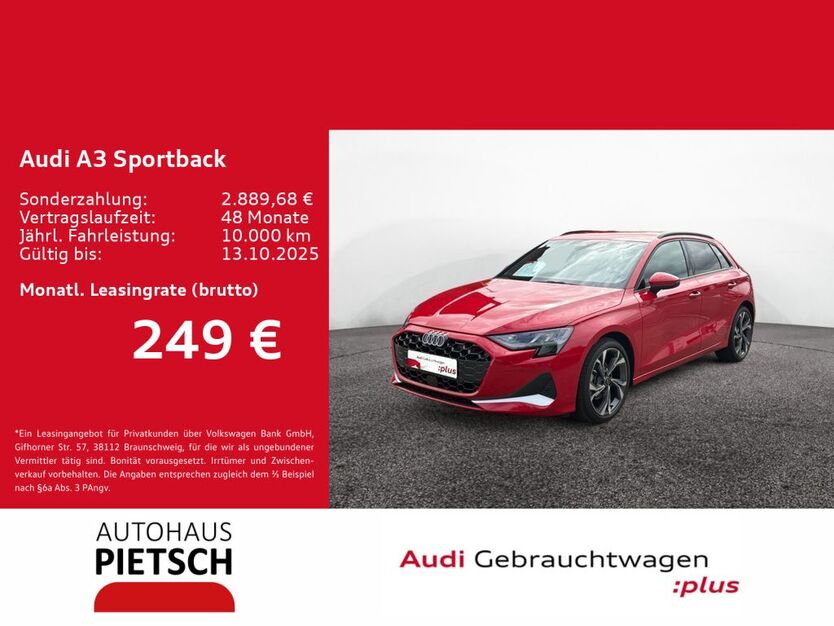 Audi A3 5.794 km 34.890 € Bünde 32257