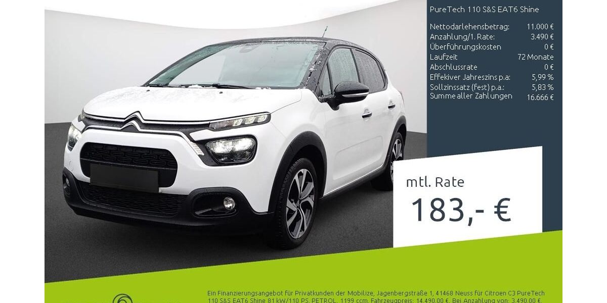Citroen C3 32.509 km 14.490 &euro; Stuhr 28816
