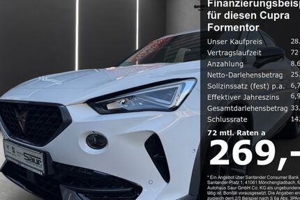 Cupra Formentor 40.350 km 28.380 &euro; Ulm 89077