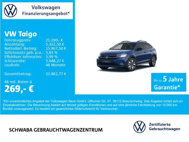 VW Taigo 15.200 km 21.290 &euro; Gersthofen 86368