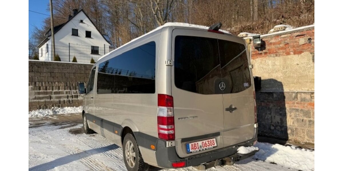 Mercedes-Benz Sprinter 319 CDI V6 9 Sitzer mit Dachklima 293.500 km 22.015 &euro; Muldestausee 06774