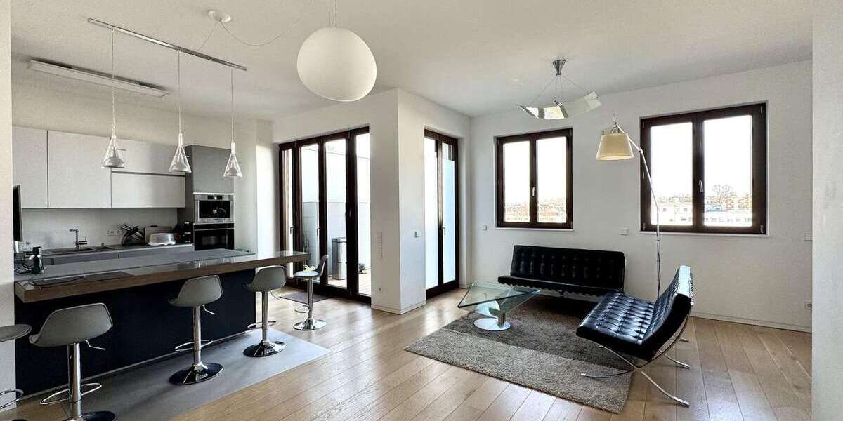 Etagenwohnung Frankfurt am Main Ostend - 4 Zimmer, 143 m&sup2;, 1.349.000&euro; | Angebot:27325654