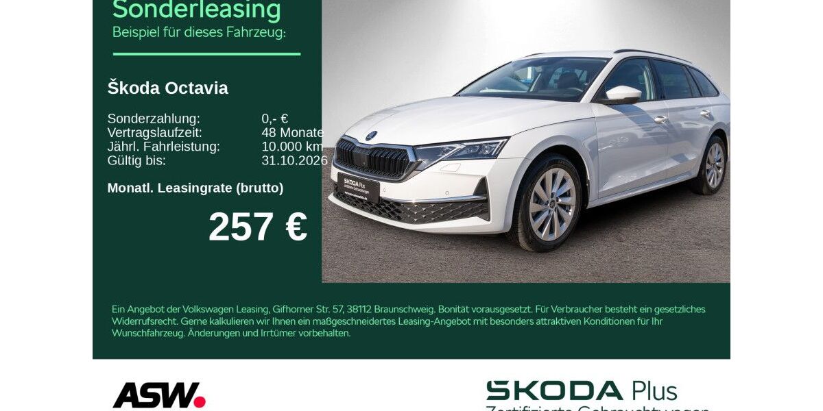 Skoda Octavia 22.300 km 29.930 &euro; Heilbronn 74076
