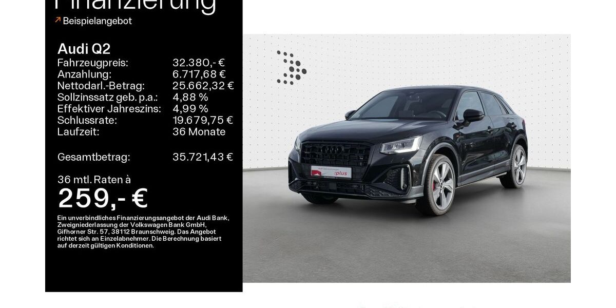 Audi Q2 11.800 km 31.880 &euro; Schweinfurt 97424